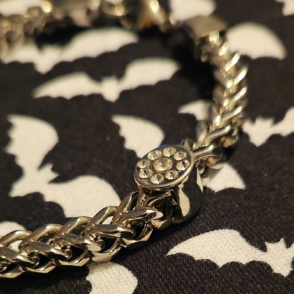 5/$13 Rhinestone Chain Bracelet - Picture 5 of 6
